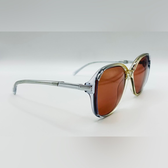 Luxottica Accessories Vintage Luxottica Blue Translucent Oval